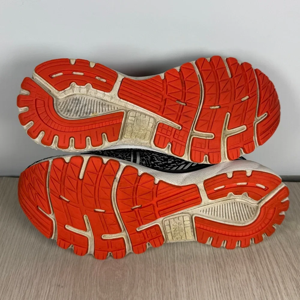 Running Shoes Brooks Womens 8 Black Adrenaline GTS 20 Knit Athletic 1202961B039